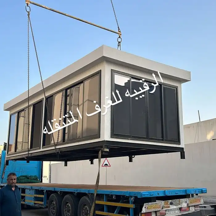 بورتبل مجالس غرف سحب خيام اكواخ خشب بيت متنقل 12