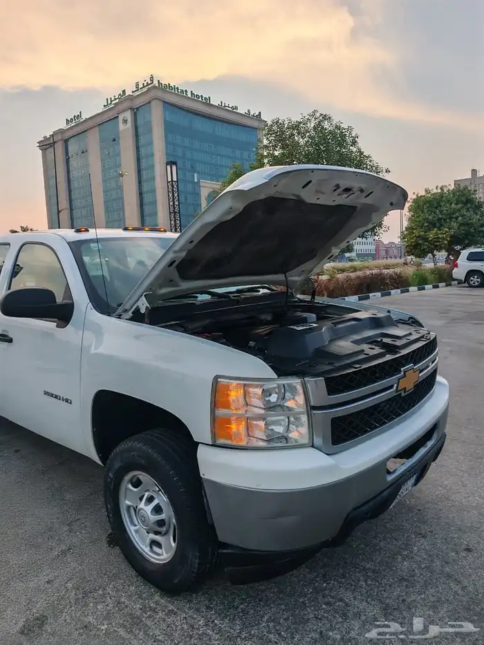 شفرولية سيلفرادو دبل 2500 HD شد بلد مخزن 2012 51