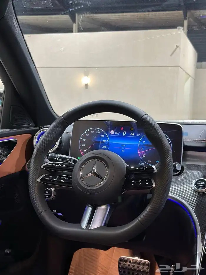 مرسيدس C200 AMG 2025 اصفار . رصد الفخامة 13