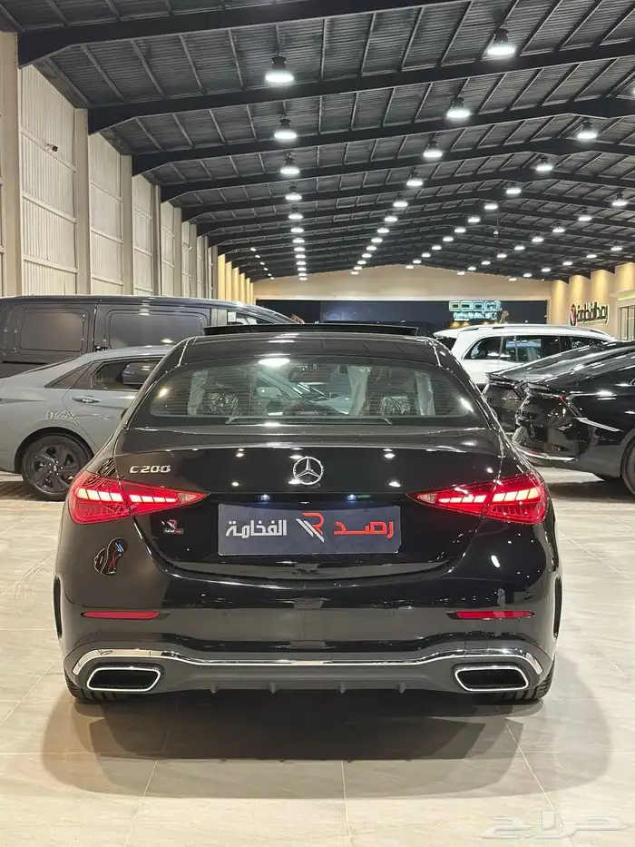 مرسيدس C200 AMG 2025 اصفار . رصد الفخامة 8