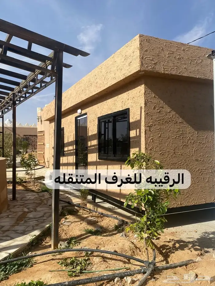 بورتبل مجالس غرف سحب خيام اكواخ خشب بيت متنقل 4