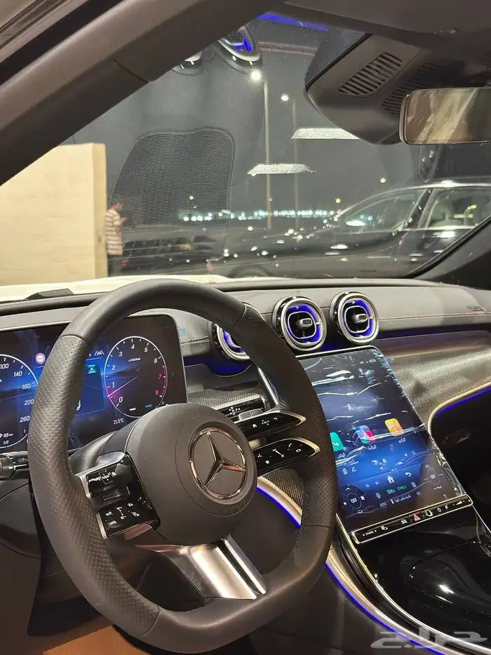 مرسيدس C200 AMG 2025 اصفار . رصد الفخامة 15