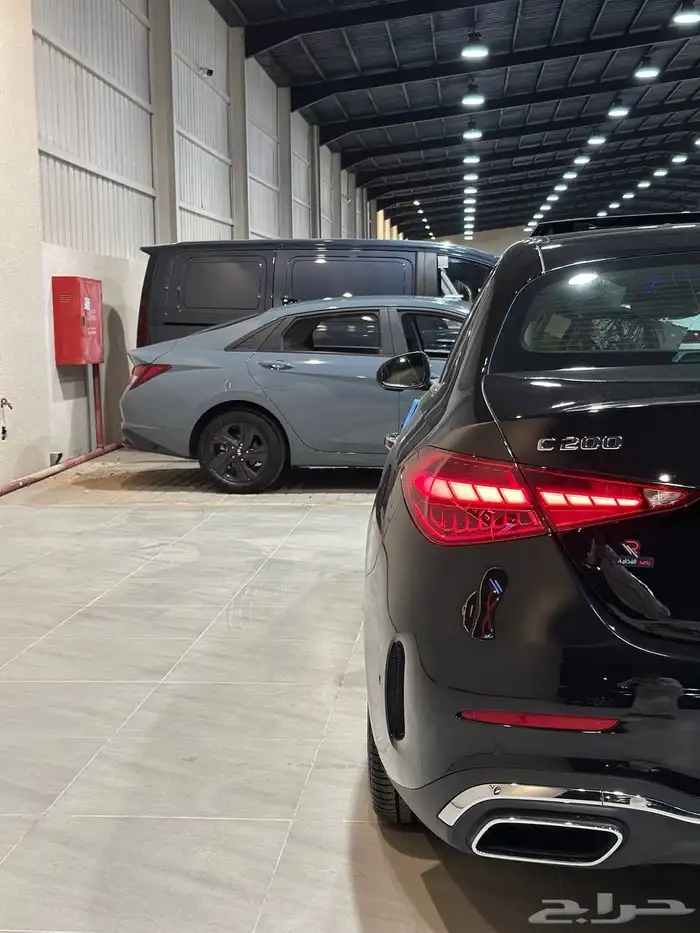 مرسيدس C200 AMG 2025 اصفار . رصد الفخامة 9