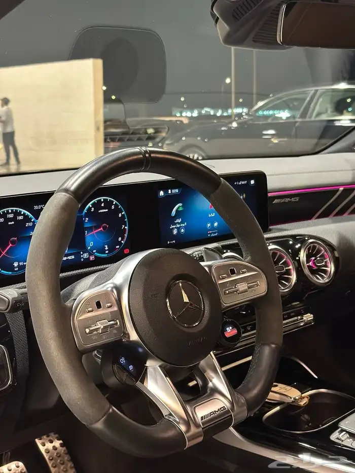 مرسيدس CLA 45s AMG 2023 فل كامل . رصد الفخامة 14