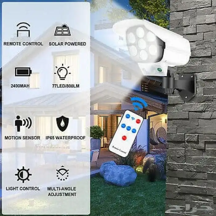 للبيع كاميرات وهمية بالطاقه الشمسية 2