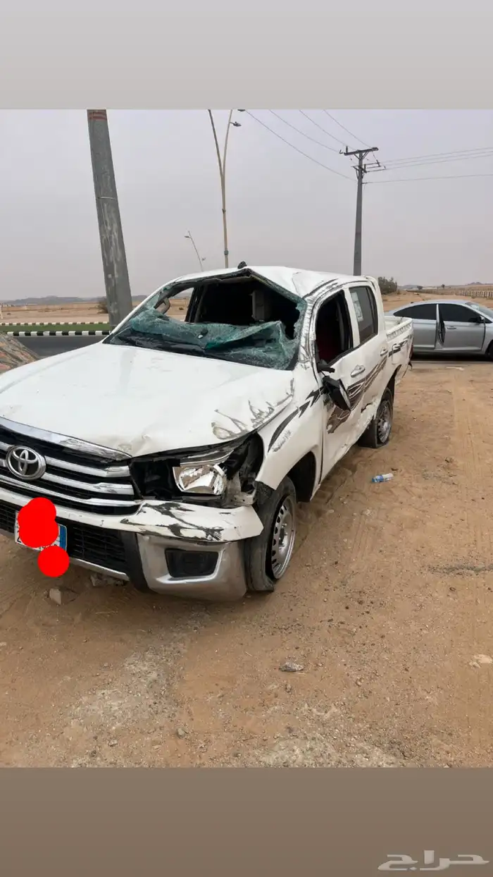 للبيع هايلكس مصدومه ديزل سلق دبل 2023 1