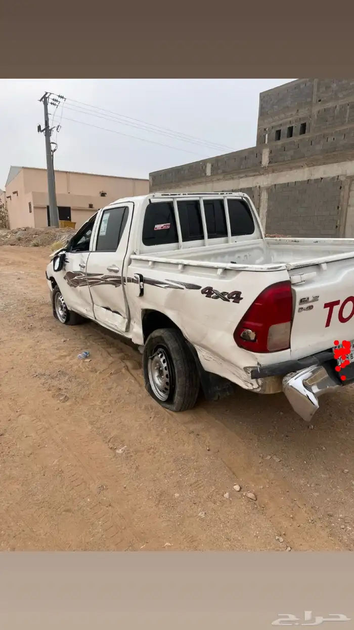 للبيع هايلكس مصدومه ديزل سلق دبل 2023 0