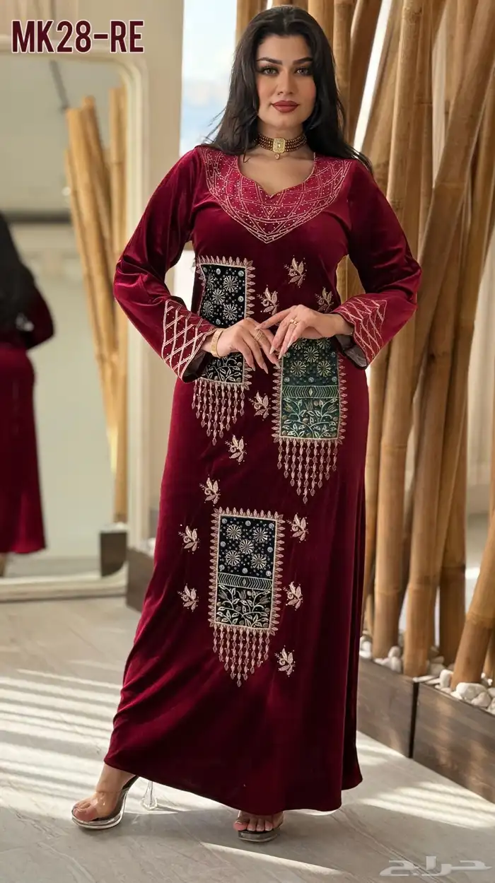 جلابيات مخمل رووعة 3