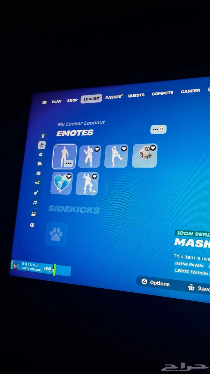 حساب فورت نايت نادر من السيزون الرابع 0