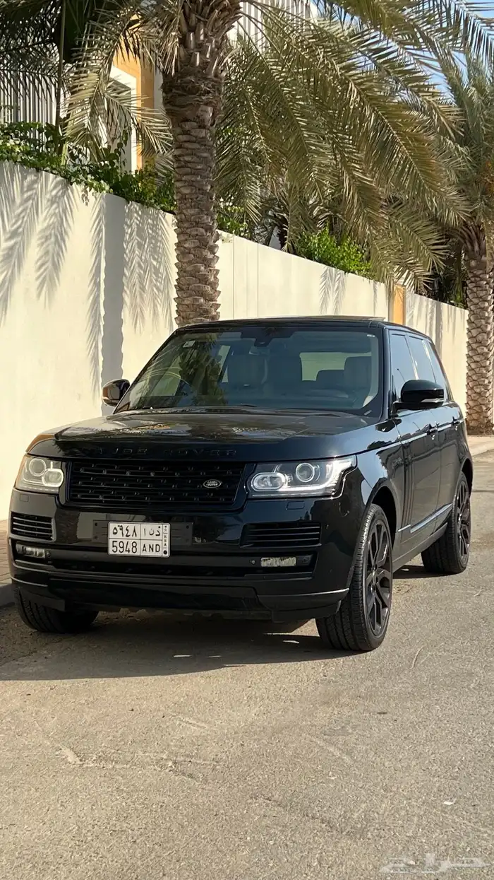 رانج روفر محرك 8 سلندر سوبر تشارج موديل 2013 عداد 130 الف 2