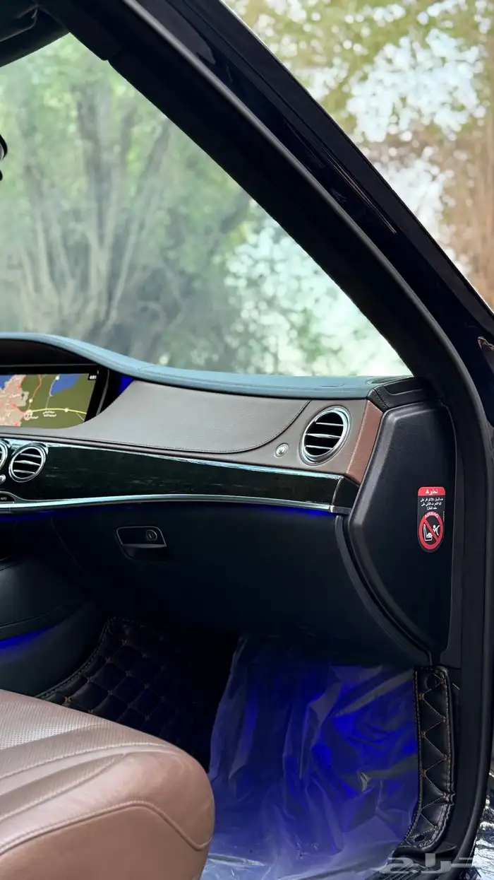 مرسيدس يخت - 2015 - S400 - ممشى قليل (( مخزنة )) شبه وكالة 63