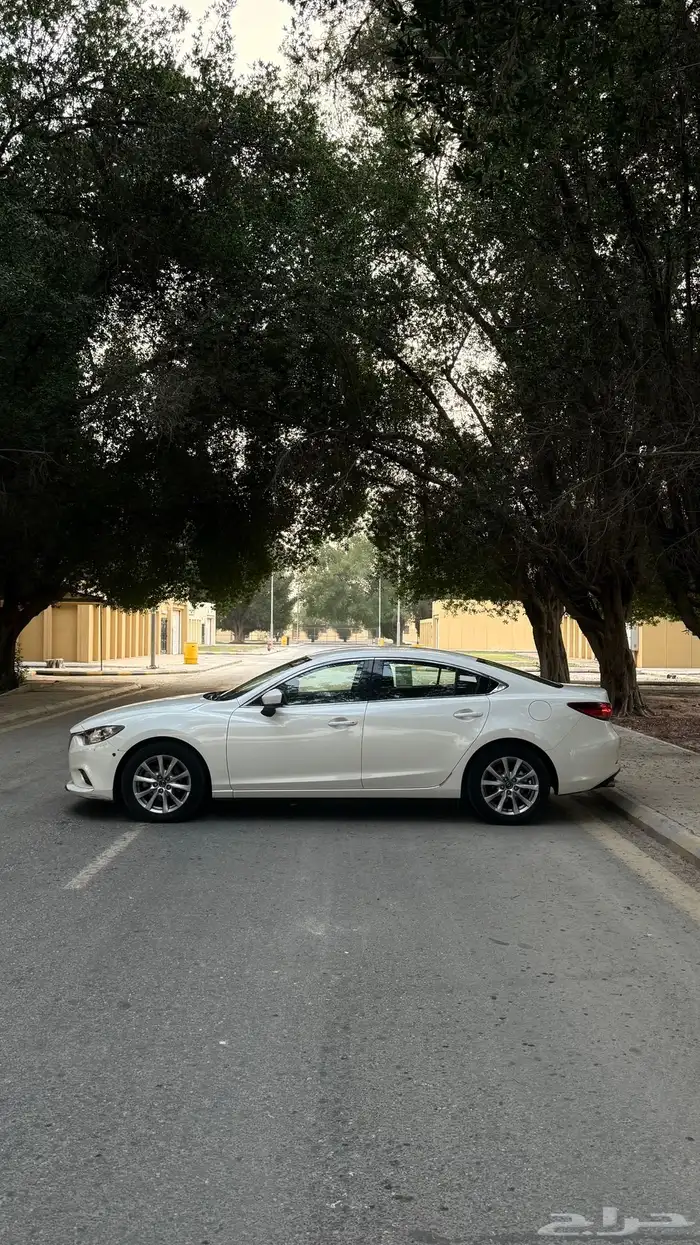 مازدا 6 -2017-ممشى قليل-(( مخزنة ))عداد 21 ألف- شبه وكالة 22