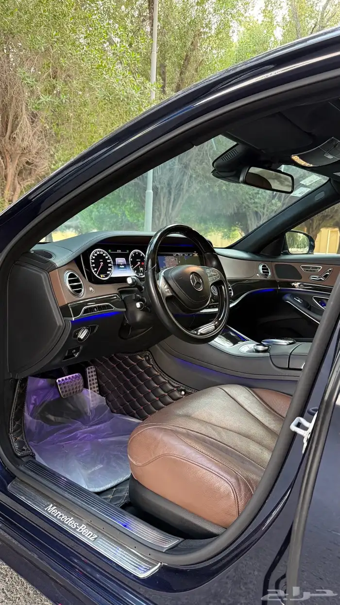 مرسيدس يخت - 2015 - S400 - ممشى قليل (( مخزنة )) شبه وكالة 76