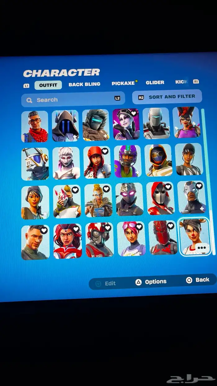 حساب فورت نايت نادر من السيزون الرابع 1