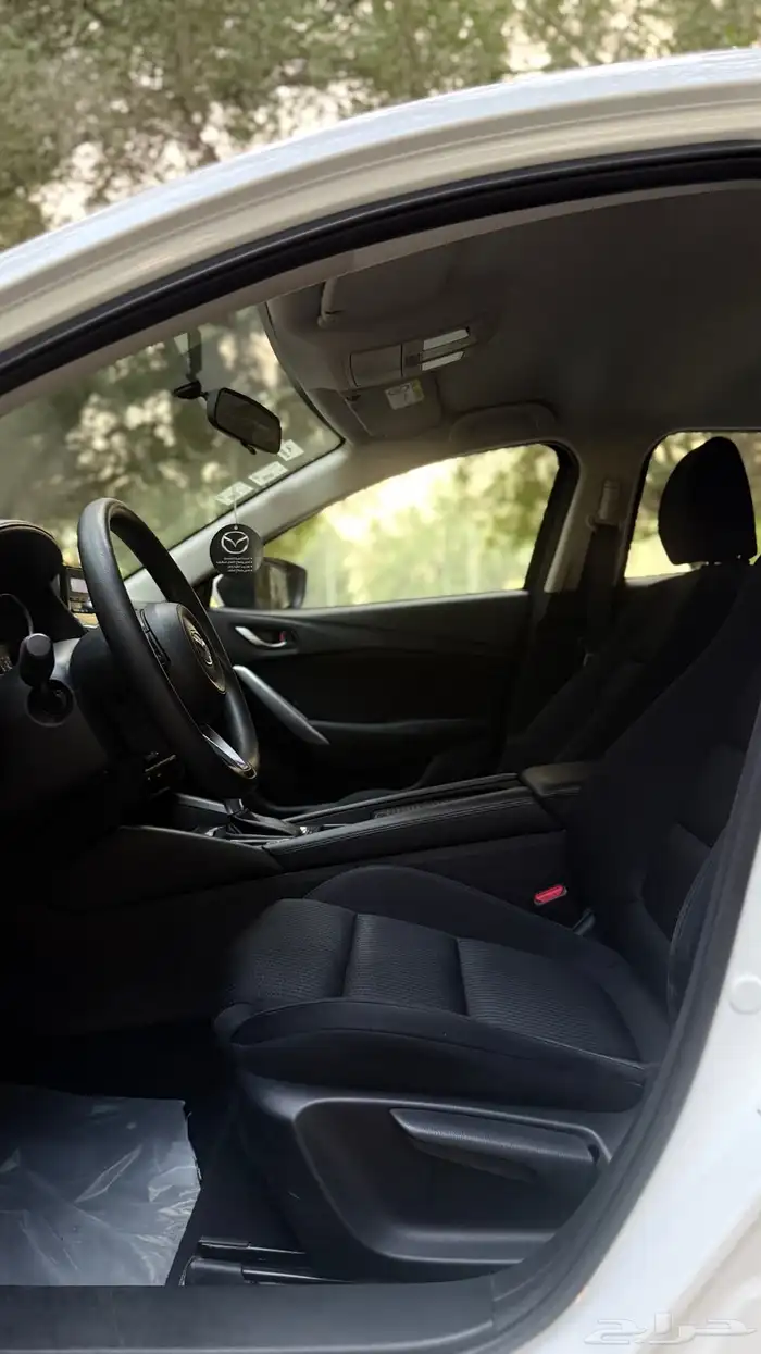 مازدا 6 -2017-ممشى قليل-(( مخزنة ))عداد 21 ألف- شبه وكالة 57