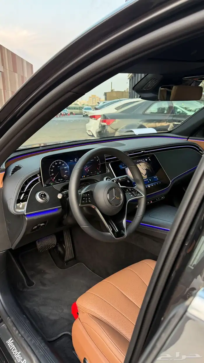 مرسيدس اي 200 شبه زيرو 2025 9