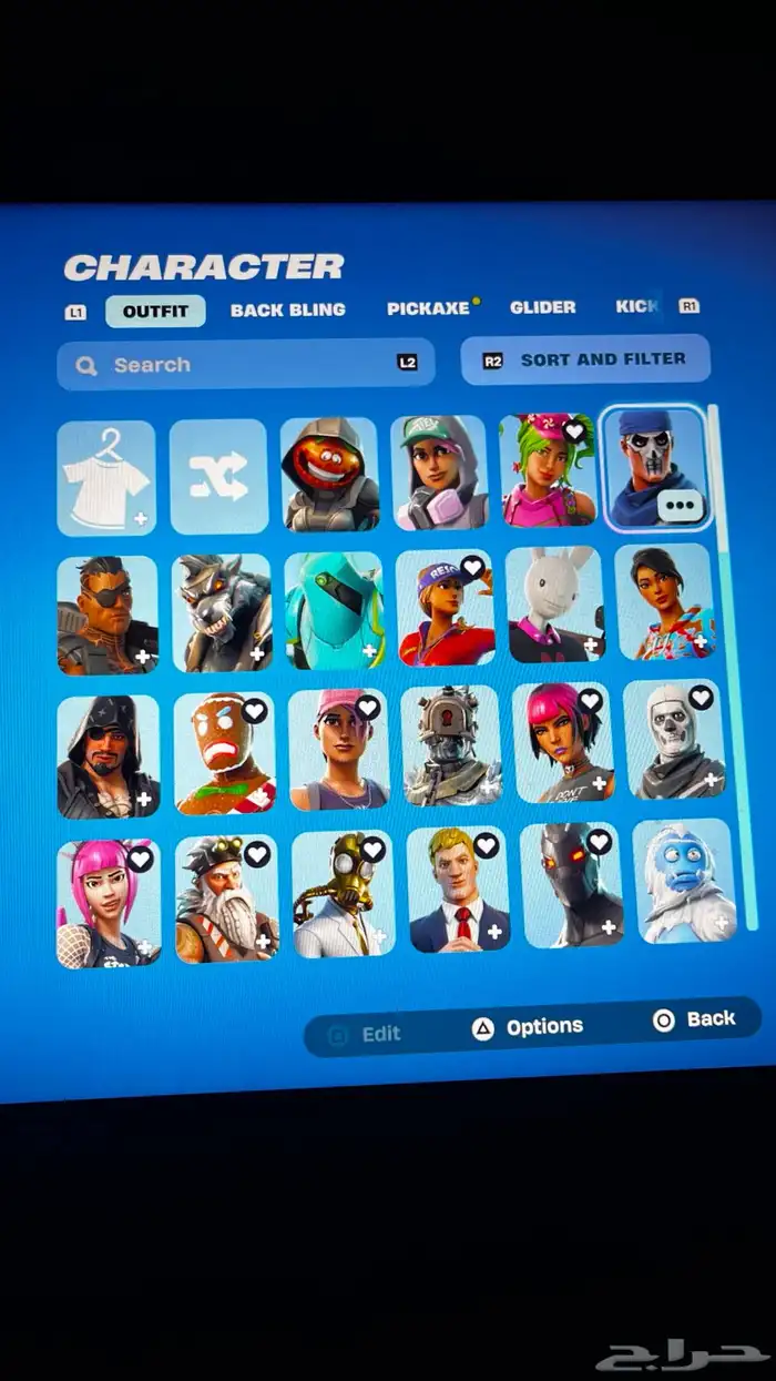 حساب فورت نايت نادر من السيزون الرابع 5