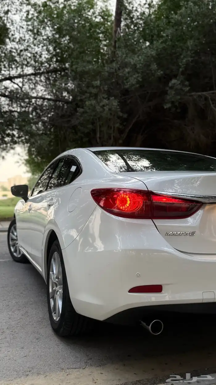 مازدا 6 -2017-ممشى قليل-(( مخزنة ))عداد 21 ألف- شبه وكالة 14