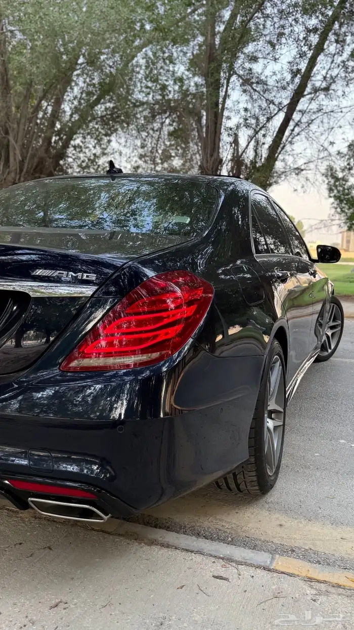 مرسيدس يخت - 2015 - S400 - ممشى قليل (( مخزنة )) شبه وكالة 24