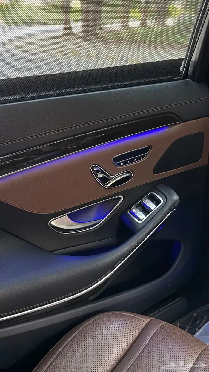 مرسيدس يخت - 2015 - S400 - ممشى قليل (( مخزنة )) شبه وكالة 46