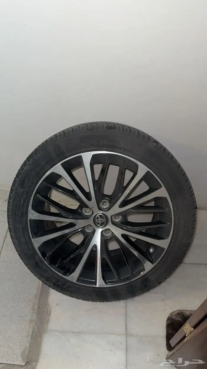 طقم جنوط كامري2019 فل كامل SE الكفرات جداد على السوم 0