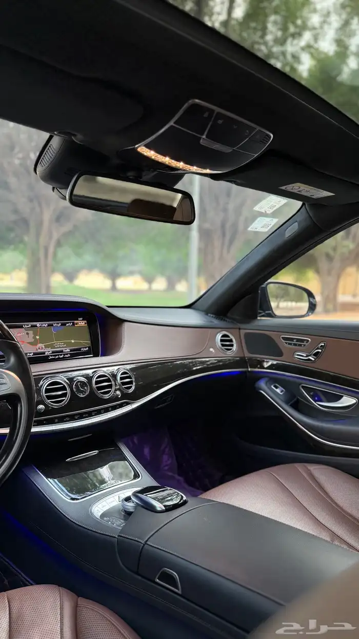 مرسيدس يخت - 2015 - S400 - ممشى قليل (( مخزنة )) شبه وكالة 71