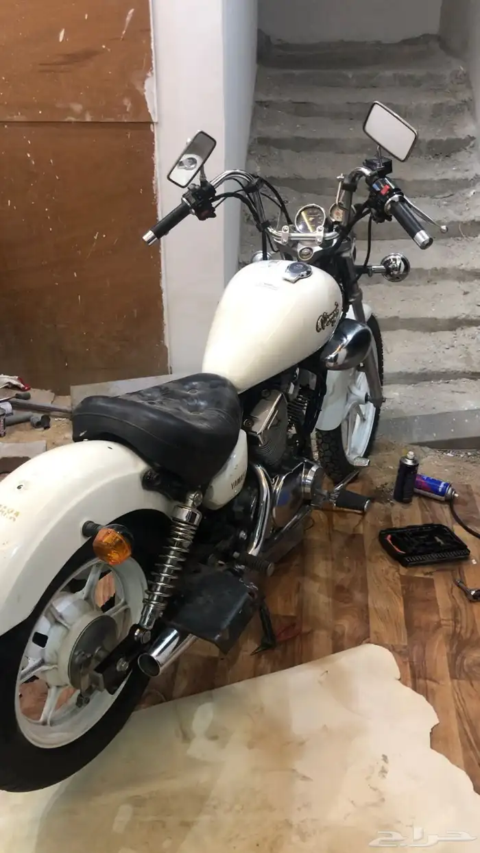 دباب ياماها فيراقو مخزن بلوحة رقمين اصدار قديم 16