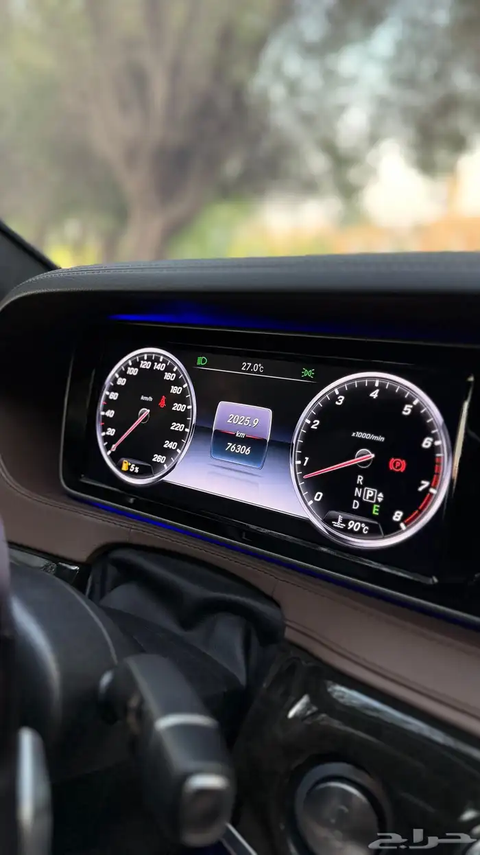 مرسيدس يخت - 2015 - S400 - ممشى قليل (( مخزنة )) شبه وكالة 81