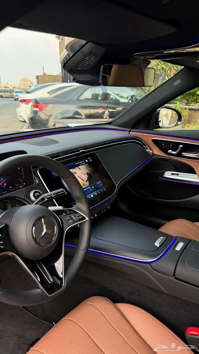 مرسيدس اي 200 شبه زيرو 2025 11