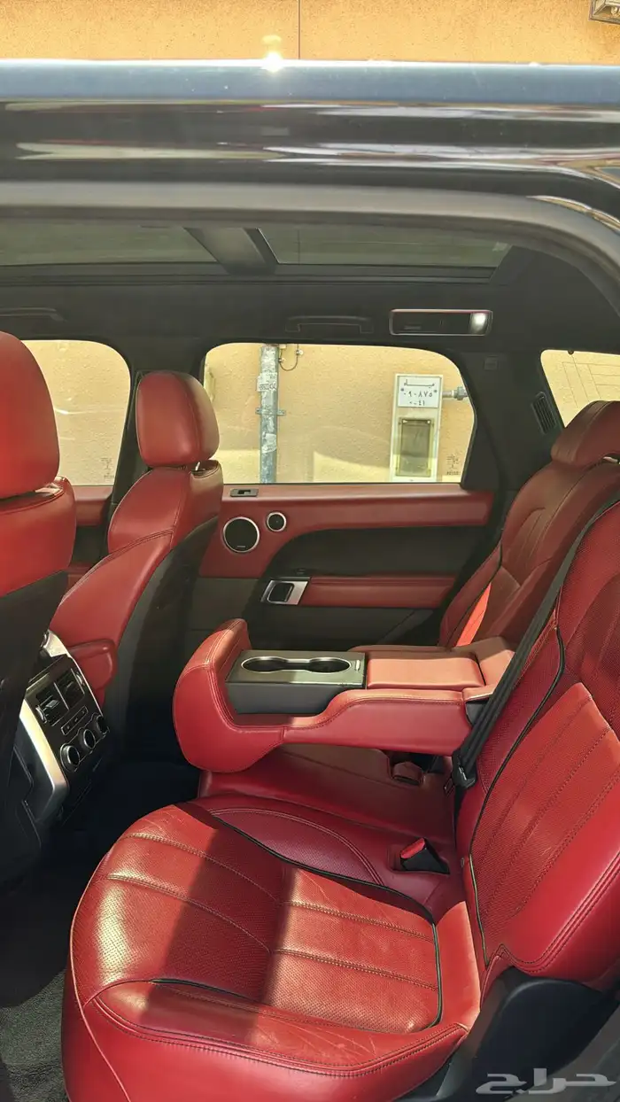 رنج روفر سبورت 2016 خليجي داخلي احمر 9