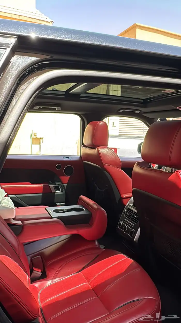 رنج روفر سبورت 2016 خليجي داخلي احمر 6