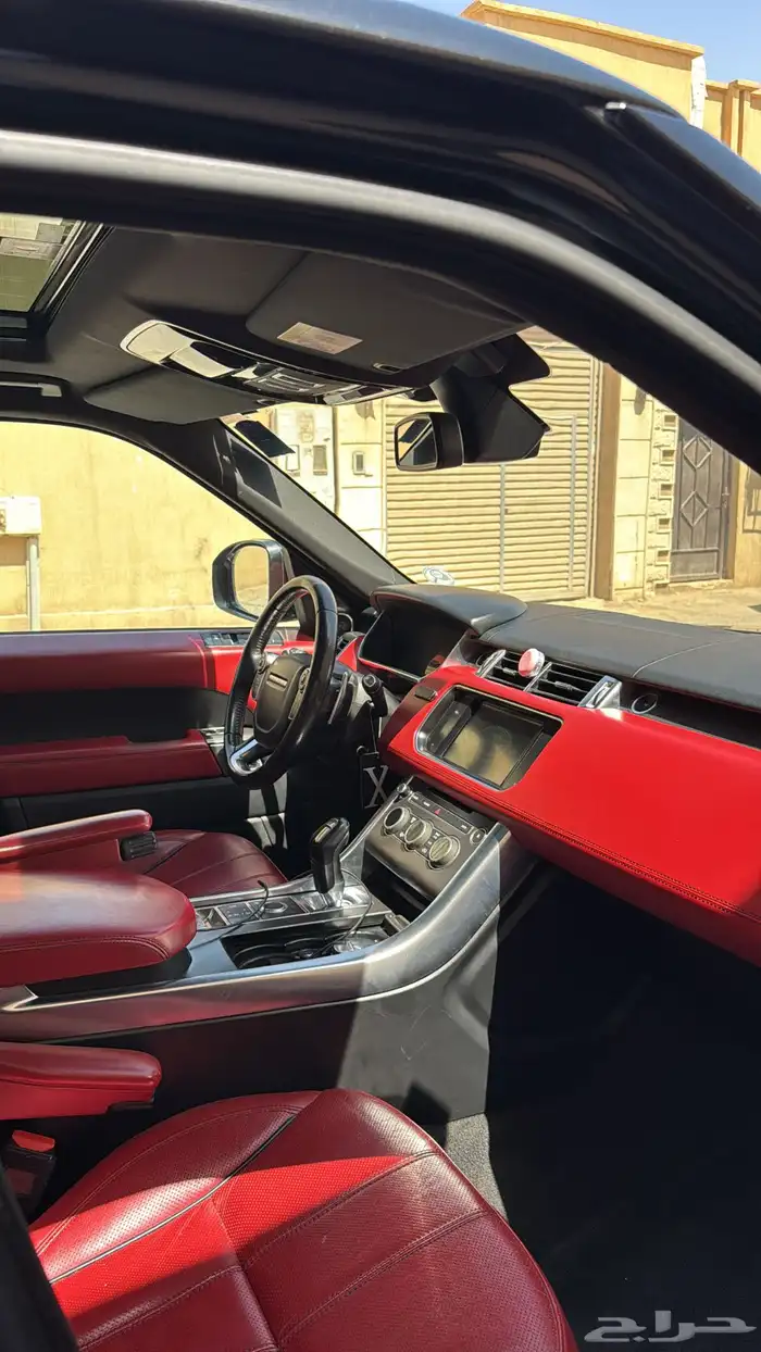 رنج روفر سبورت 2016 خليجي داخلي احمر 10