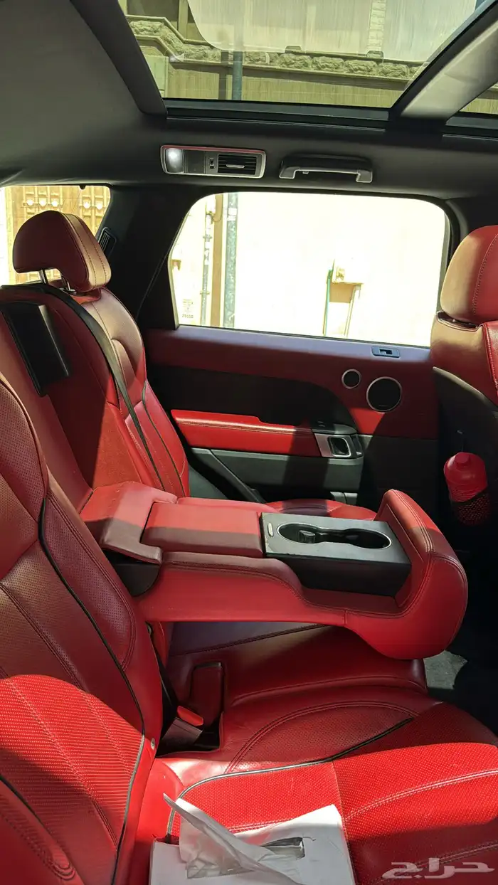 رنج روفر سبورت 2016 خليجي داخلي احمر 7