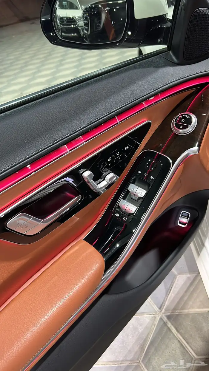 مرسيدس S450 وارد قطر بنزين 2023 العداد 18 الف فقط شرط الفح 9