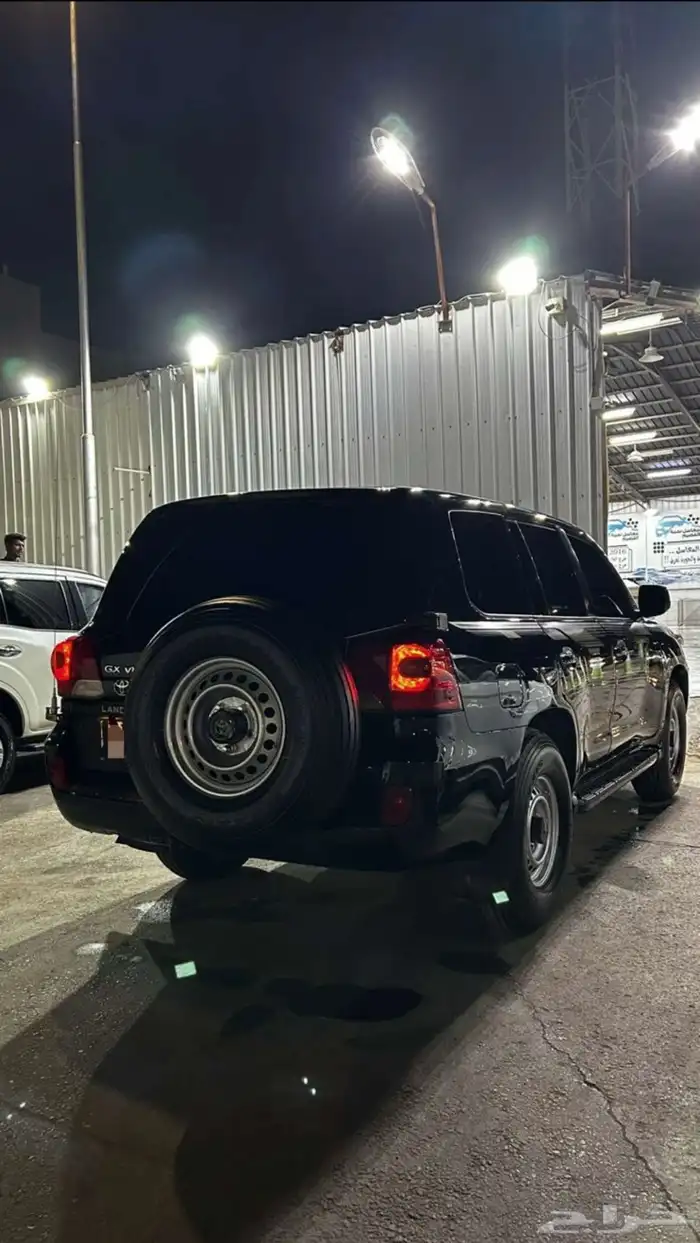 لاندكروزر 2009 G اسود سبير علاق 1