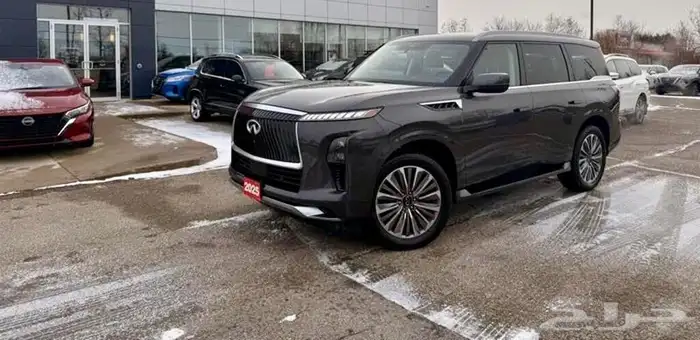 للبيع انفنتي QX80 موديل 2025 ببلاش وارد كندا 2