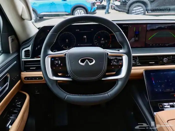 للبيع انفنتي QX80 موديل 2025 فئه SENSORY وارد كندا 9