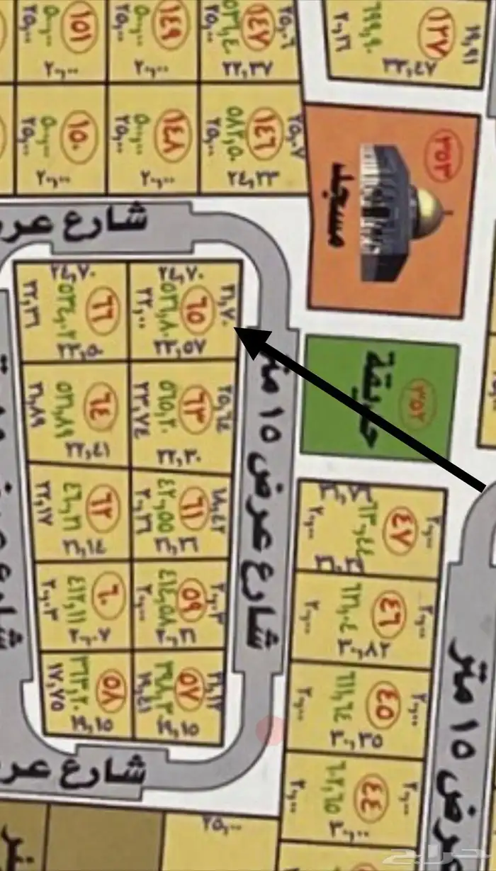 للبيع ارض شارعين بمخطط درة المليدا غرب بريدة 0