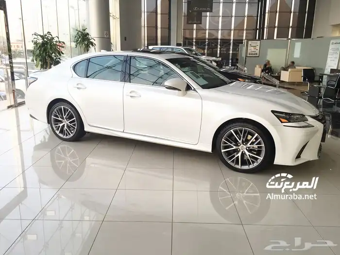 مطلوب لكزس GS ابيض 2016 2019 350 4