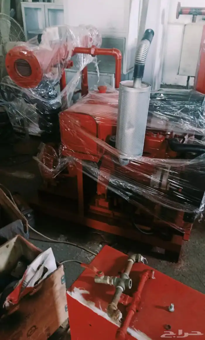 مضخات حريق ومولدات كهرباء 4
