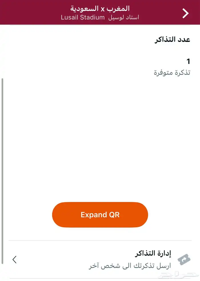 متوفر تذكره السعودية والمغرب 0