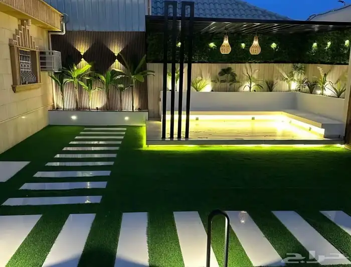 احواض زراعيه شلالات جلسات خارحيه مظلات تكسيات نافوره 2