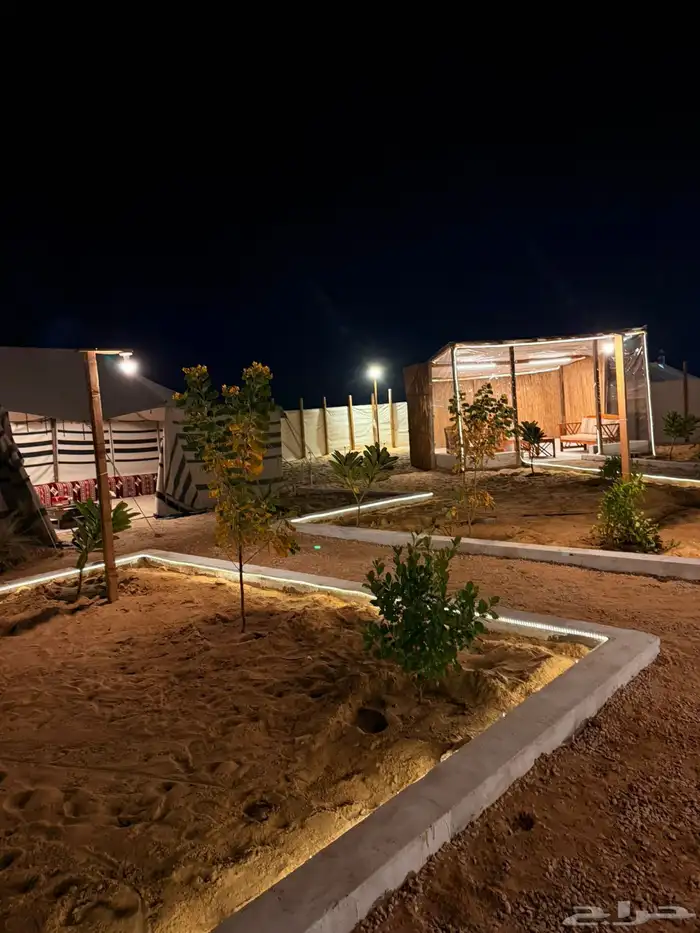 مخيم ايجار على طريق مطار الدمام vip 47