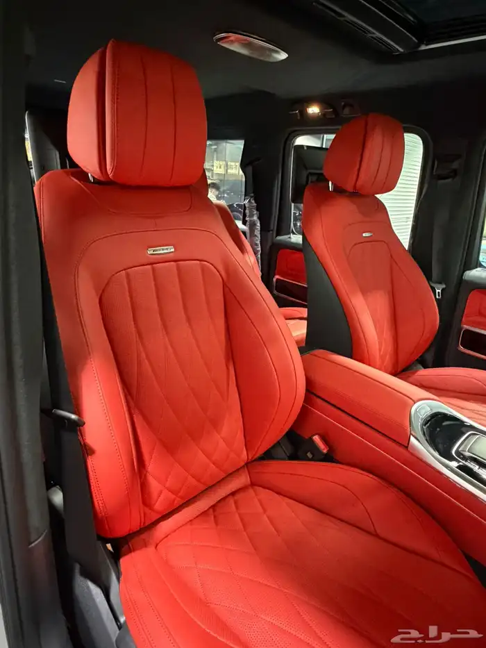 جي كلاس اسمنتي داخل احمر 8