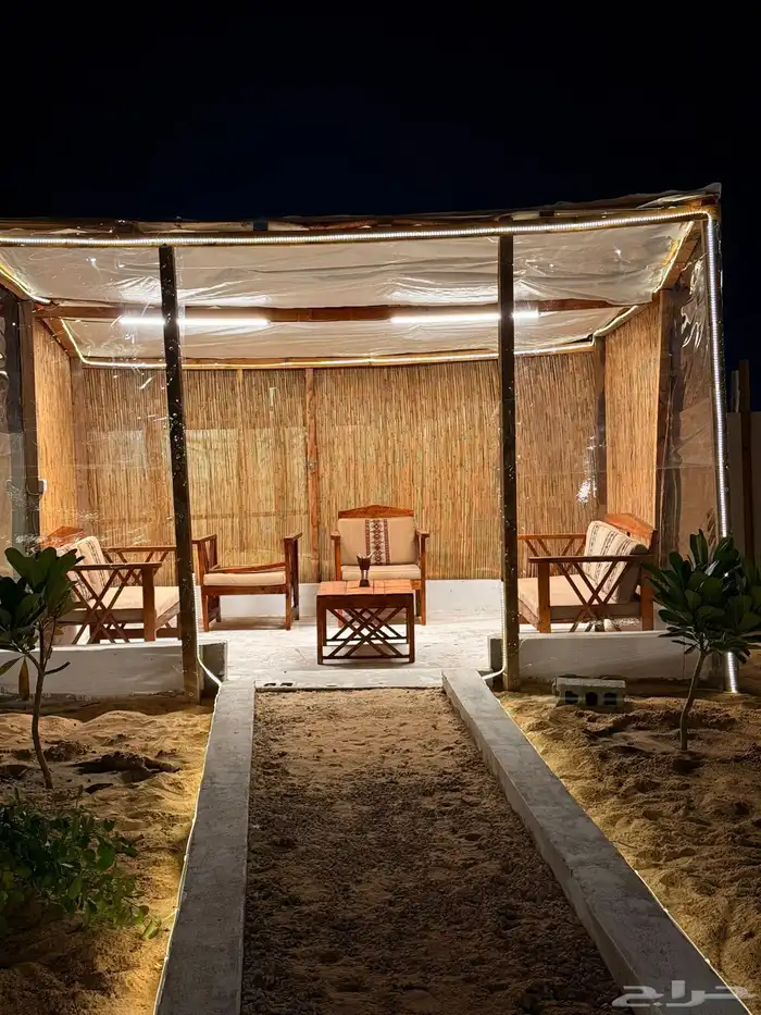 مخيم ايجار على طريق مطار الدمام vip 46