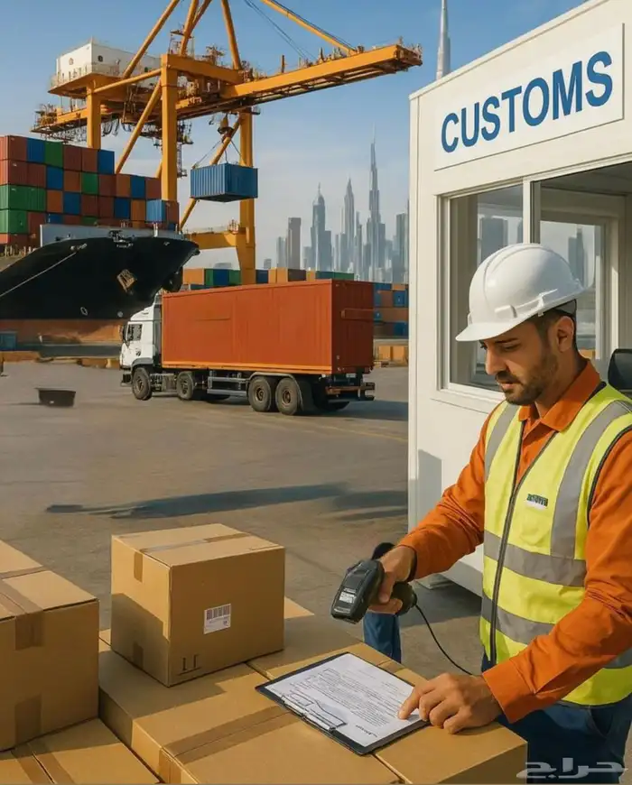 تخليص جميع انواع البضائع والسيارات 0