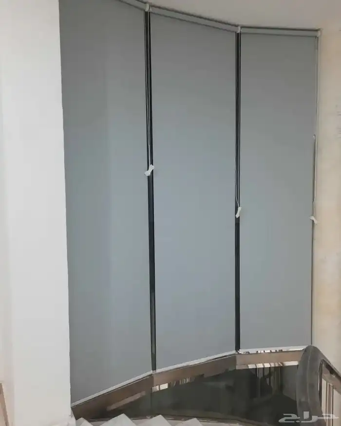 ستائر رول بلاك اوت يدوي صن سكرين 8