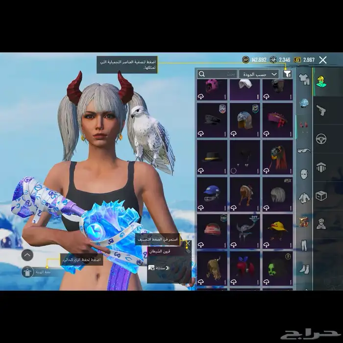 حساب ببجي 13