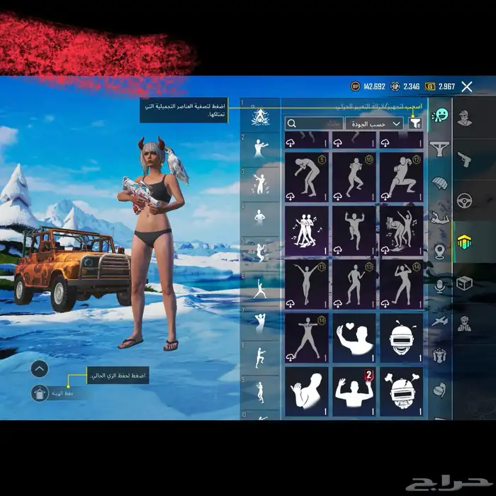 حساب ببجي 20