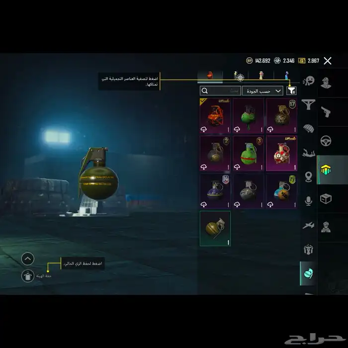 حساب ببجي 24